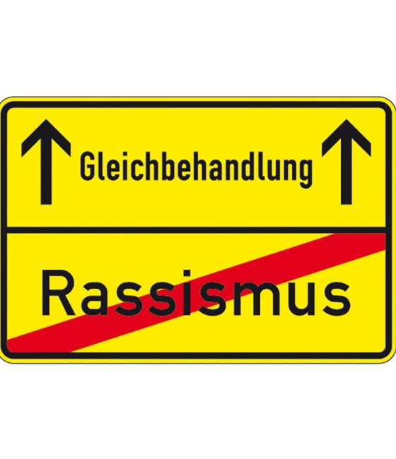 Kunstprojekt: Verkehrsschilder der Gerechtigkeit