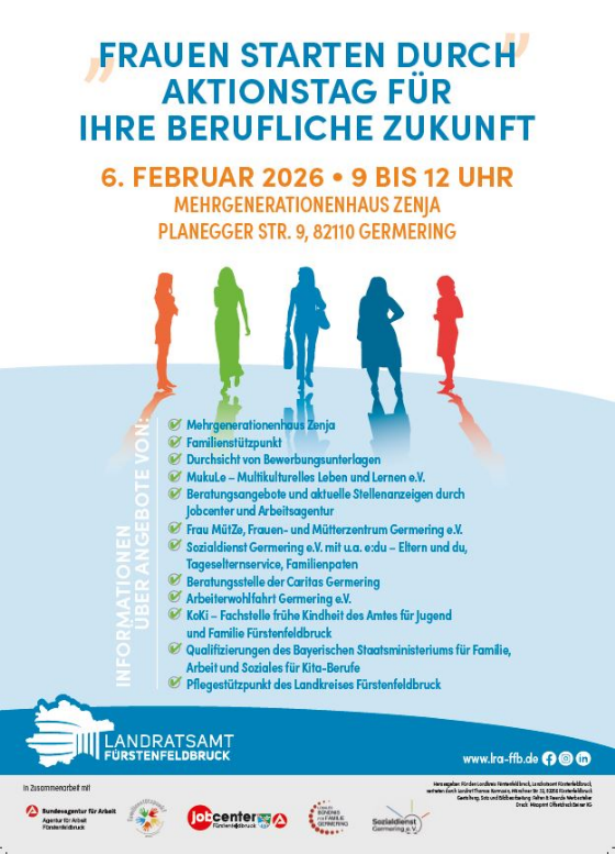 Veranstaltungsreihe „Frauen starten durch – Aktionstag für Ihre berufliche Zukunft“ 
