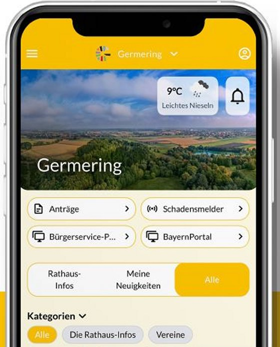 Die Germering-App ist da!
