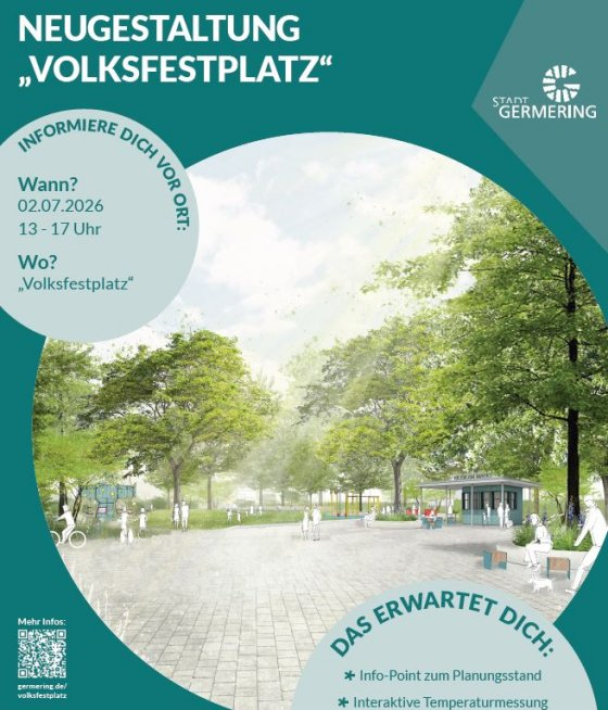 Neugestaltung des Volksfestplatzes - Aus Parkplatz wird Park + Platz 